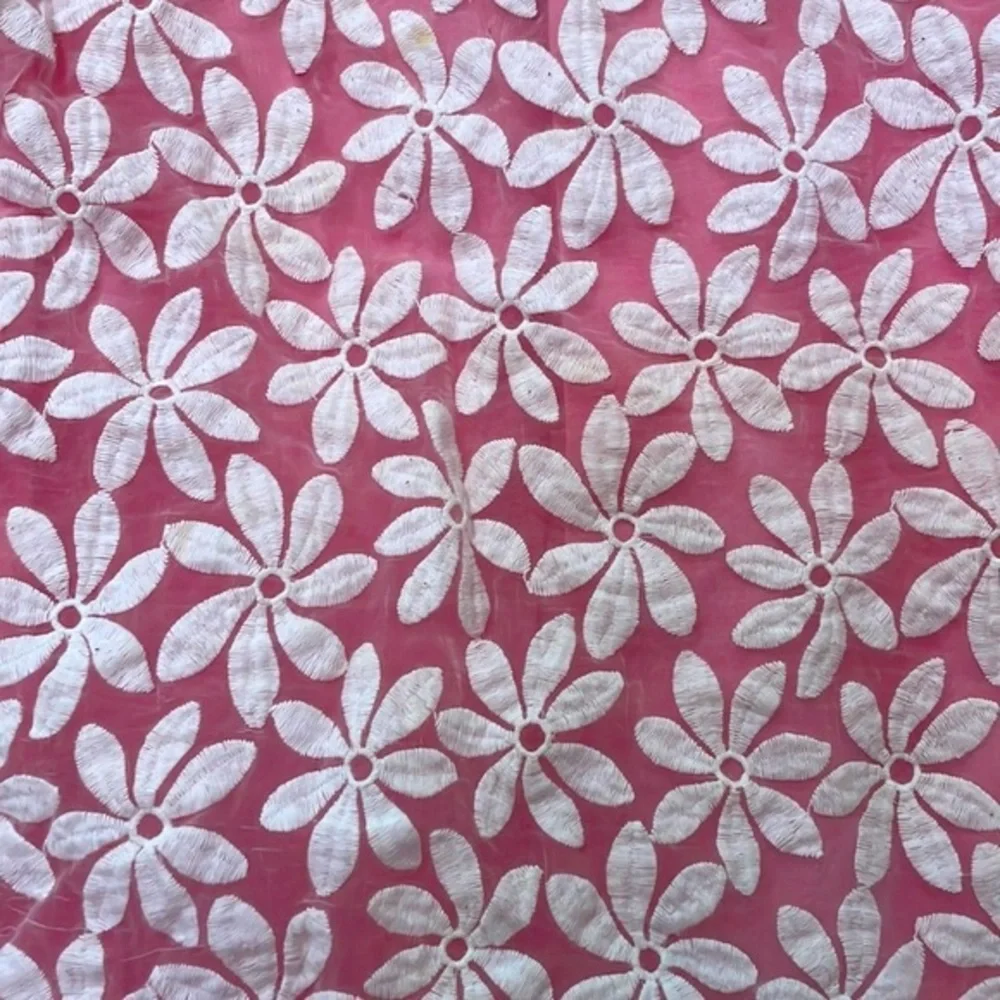 Gymboree Floral Pink & White Dress, Size 6